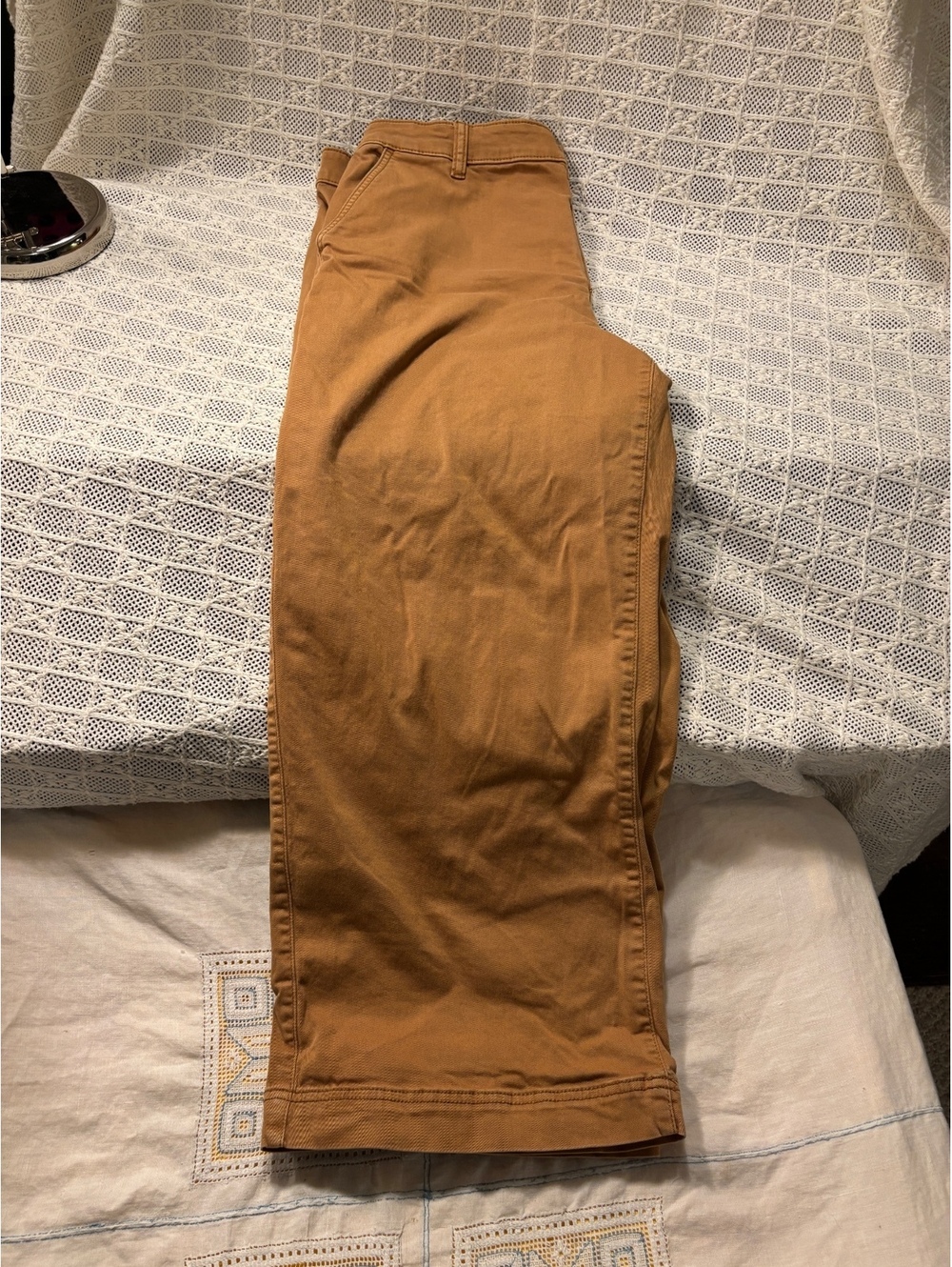 Torrid tan cropped pants Size 18